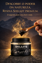 Shilajit 100% Puro 💎 Fonte de Energia Vital do Himalaia